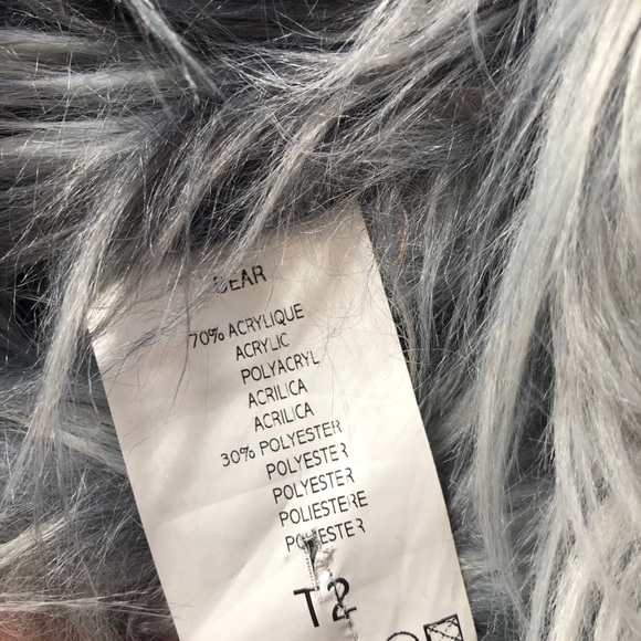 Fuzzy long winter coat - Picture 3 of 9